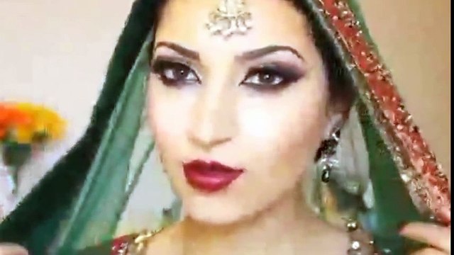 makeup tutorial Indian inspired makeup using all motives cosmetics products HD