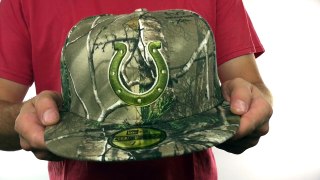 Colts 'NFL TEAM-BASIC' Realtree Camo Fitted Hat by New Era