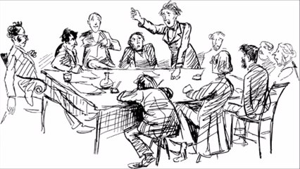 Group Of Men Arguing Sound Effect