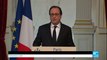 REPLAY - Intervention de François Hollande :  