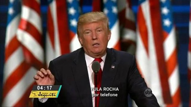 Donald Trump promete devolver a segurança aos Estados Unidos