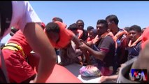 VOA Thousands Of Migrants Are Rescued As Coastguards Spot 26 Overcrowded Boats Heading To Italy
