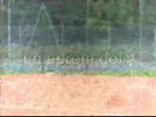 Marine et moi au tennis