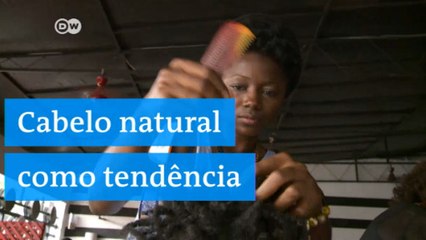 Cabelo natural como tendência
