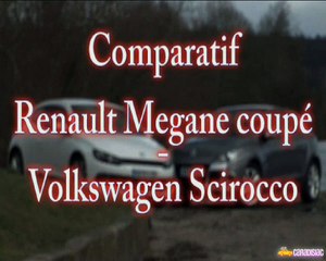 Tải video: Volkswagen Scirocco/Renault Mégane Coupé