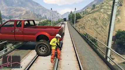 GTA5  Train kept a rollin