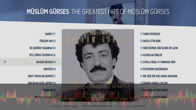 Haydar Haydar (Müslüm Gürses) Official Audio #haydarhaydar #müslümgürses