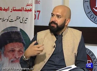 Edhi was secular or religious?