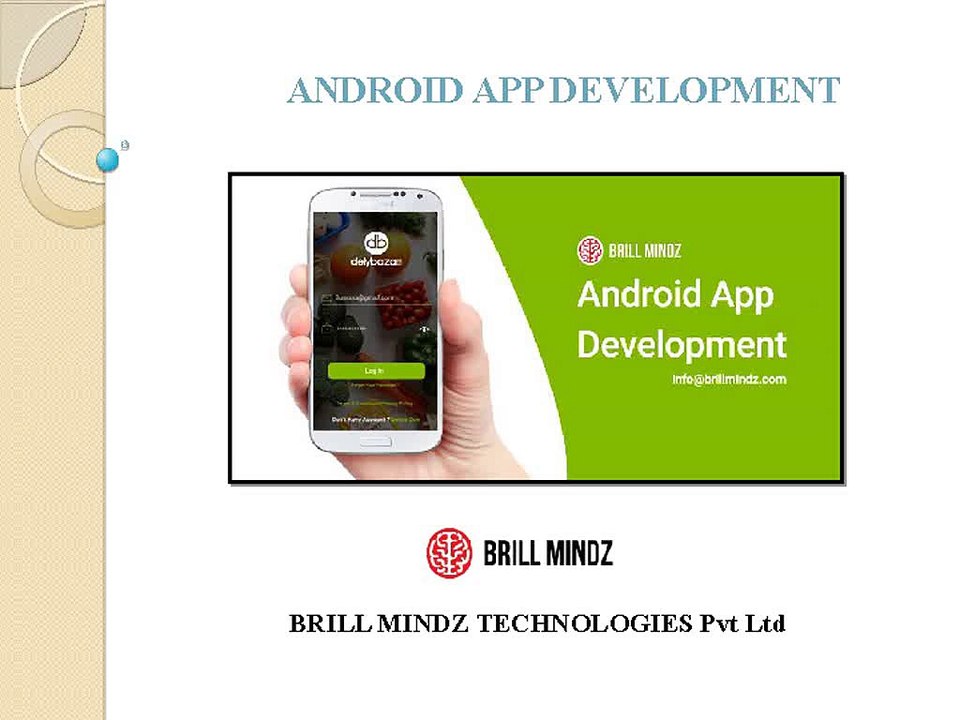 Android Application Development Dubai