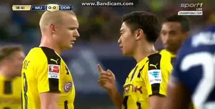 0-1 Castro Goal - Manchester United 0-1 Borussia Dortmund - 22-07-2016