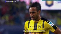 Pierre-Emerick Aubameyang Penalty Goal HD - Manchester United 0-2 Borussia Dortmund 22.07.2016