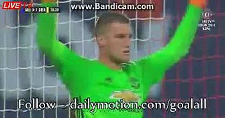 0-2 Penalty GOAL - Aubameyang- Manchester United 0-2 Dortmund - International Champions Cup 22.07.2016 HD