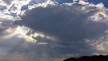 Clouds over Burnley and Pendle from Crown Point Lancashire