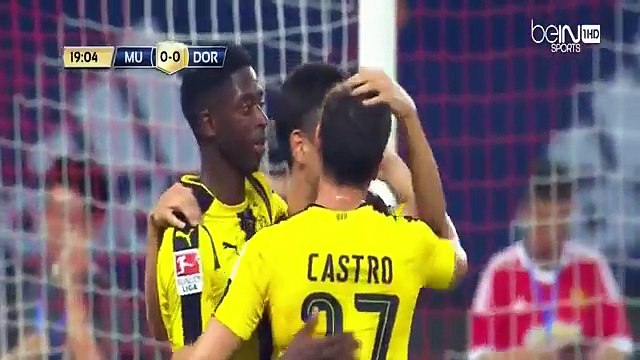 Gonzalo Castro Goal - Manchester United vs Borussia Dortmund 0-1 ~ 22-7-2016 [Challange Cup China]