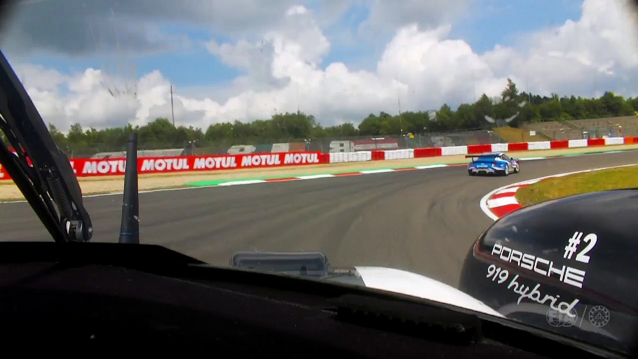 Onboard Porsche #2 (in FP1)