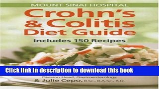 Download Crohn s and Colitis Diet Guide: Includes 150 Recipes  Ebook Online