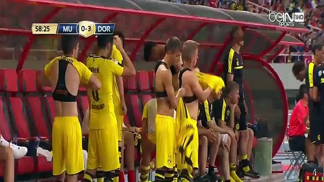 Henrikh Mkhitaryan First Goal - Manchester United vs Borussia Dortmund 0-3, 22-7-2016