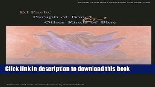 Read Paraph of Bone   Other Kinds of Blue Ebook Free