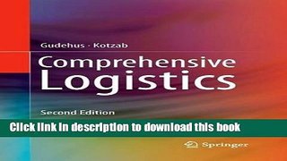 Read Comprehensive Logistics Ebook Free