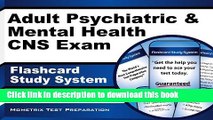 Read Book Adult Psychiatric and Mental Health Cns Exam Flashcard Study System: Cns Test Practice