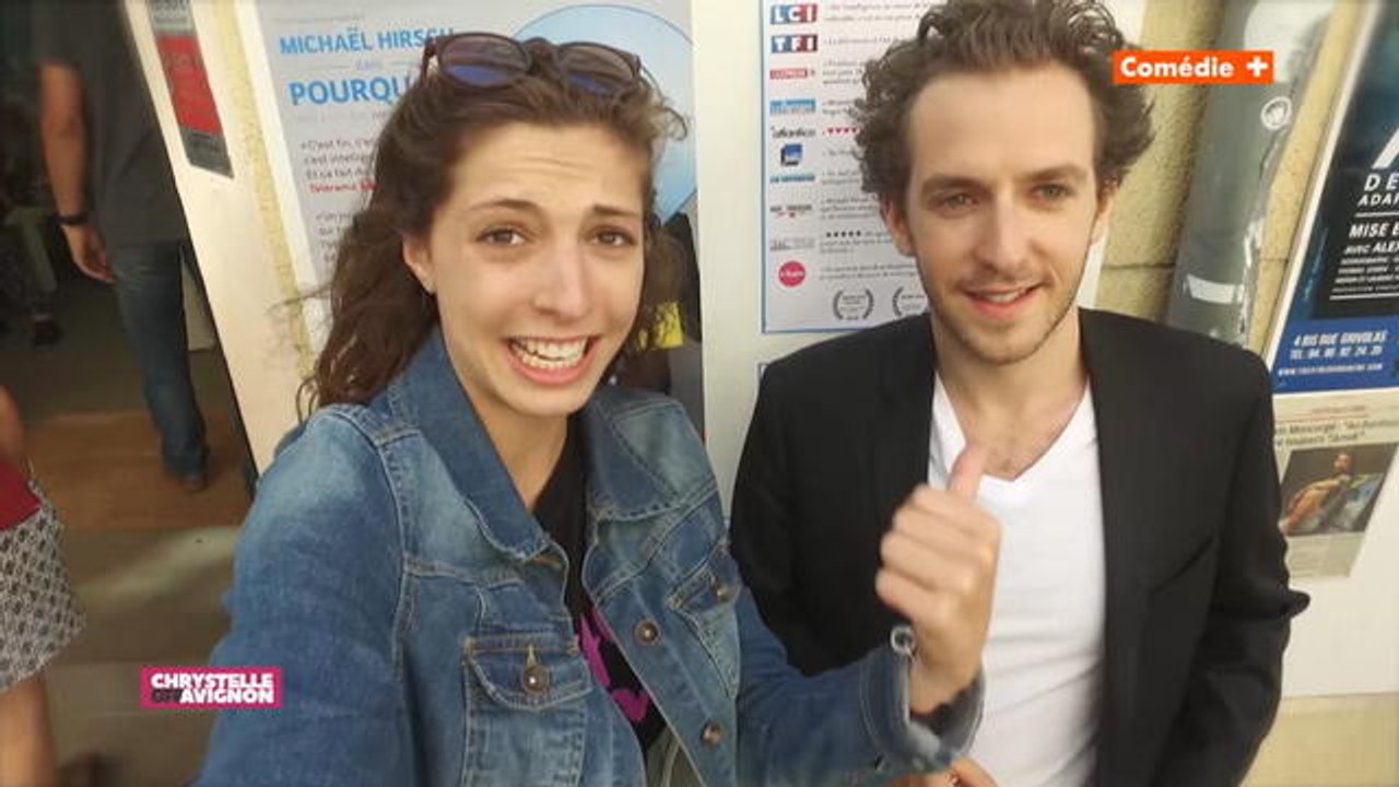 Michaël Hirsch et Karine Dubernet dans Chrystelle OFF Avignon - Emission du 24/07/2016