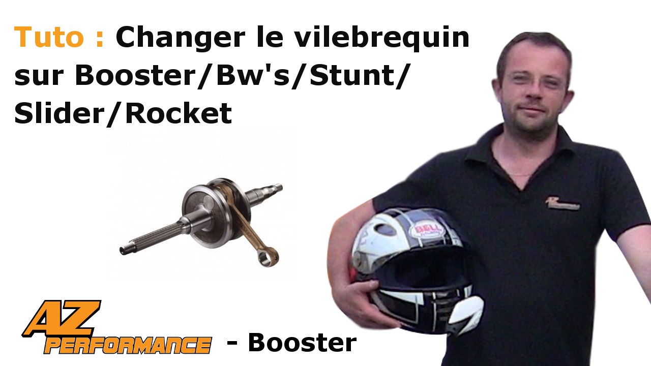 Tuto changer/remplacer son vilebrequin de booster stunt rocket ect...