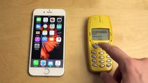 iPhone 6S vs. Nokia 3310 - Speed Test!
