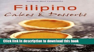 Read Filipino Cakes and Desserts  PDF Free