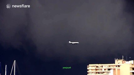 Storm causes aborted landing in Mallorca