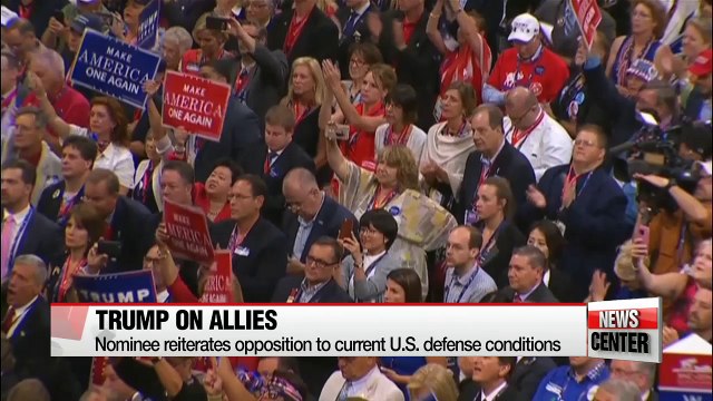 Donald Trump accepts Republican Party presidential nomination