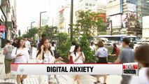 8 out of 10 Korean adults say they feel anxious without their cell-phones