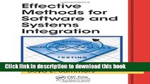 [PDF] Effective Methods for Software and Systems Integration Download Full Ebook
