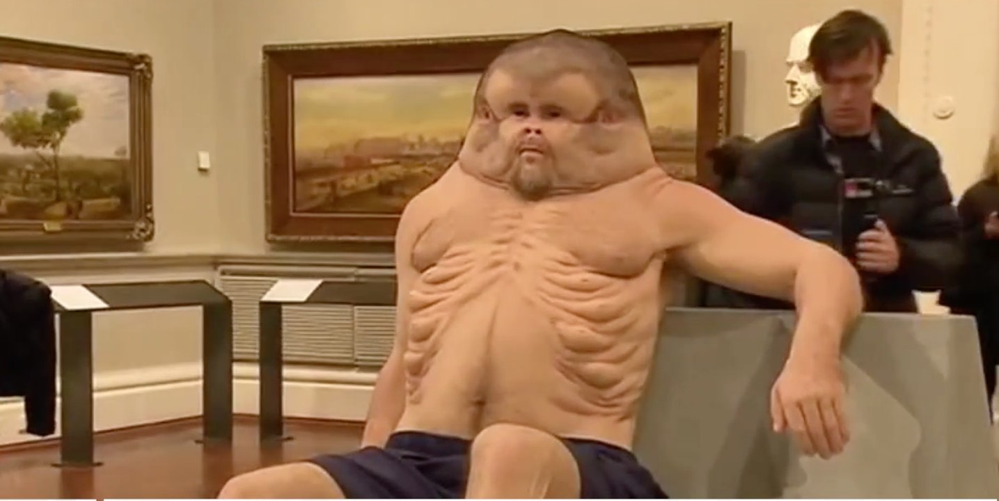 Il a le corps idéal pour résister à un accident de voiture