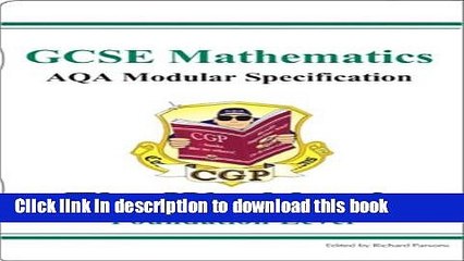 Download the GCSE Maths AQA Foundation Workbook PDF 📘