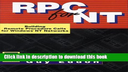 Download RPC for NT Building  Ebook Online