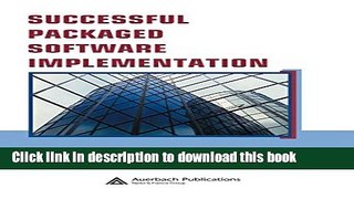 Download Successful Packaged Software Implementation PDF Online