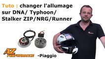 Tuto changer/remplacer l'allumage d'un scooter piaggio/giléra, typhoon,stalker,zip,nrg ...