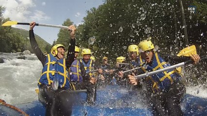 Journée rafting pour les bleus