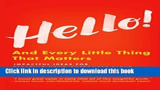 Download Hello!: And Every Little Thing That Matters Ebook Online