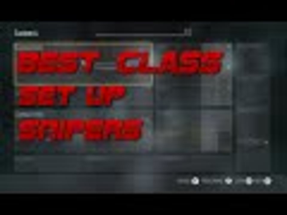 Best Sniper Class for Feeding