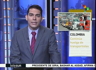 Huelga de transportistas de Colombia cumple 46 días