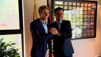 Sergi Samper renueva con el FC Barcelona hasta el 2019