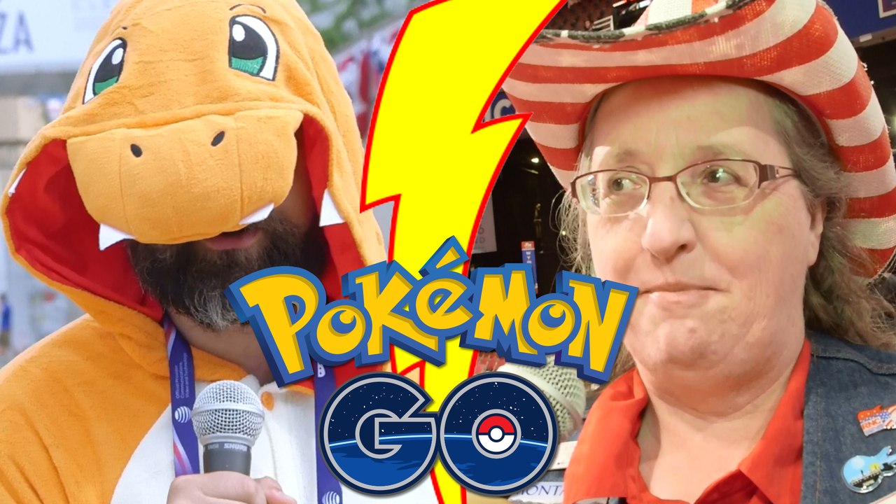 Charmander quizzes Republican delegates on Pokémon GO