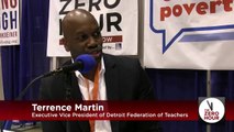Terrence Martin of Detroit Federal of Teachers at Netroots Nation