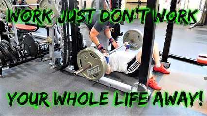 DON'T WORK YOUR WHOLE LIFE AWAY! - My West Side Story - W11D3