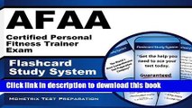 Download Book AFAA Certified Personal Fitness Trainer Exam Flashcard Study System: AFAA Test