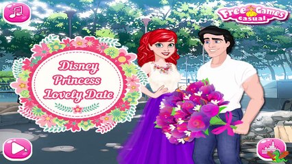 Disney Princess Lovely Date Game  - Disney Princess Video Games For Girls