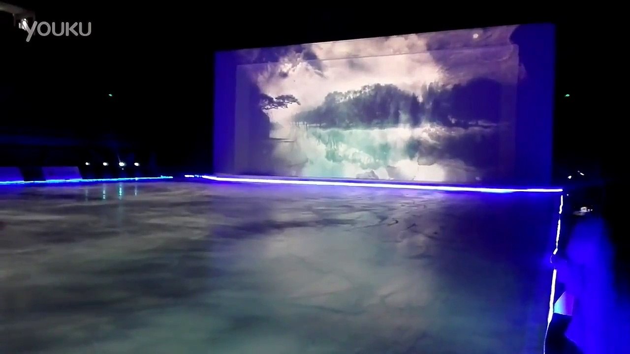 Johnny Weir & Zhang Hao, Amazing on Ice 2016 Dress Rehearsal׃ 'Raised Pearl Curtain'