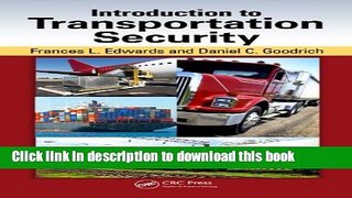 Read Introduction to Transportation Security Ebook Free