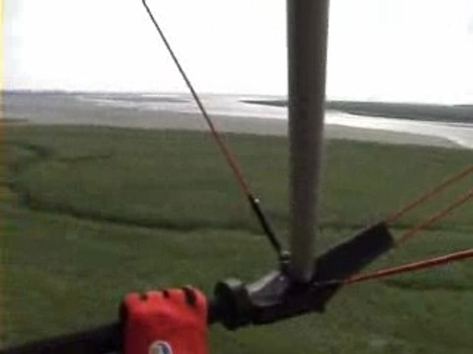 vol en ulm au dessus du mont saint michel